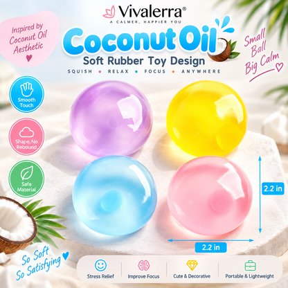 Vivalerra® CalmSquish™ Stress Relief Ball