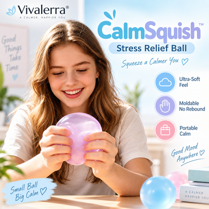 Vivalerra® CalmSquish™ Stress Relief Ball