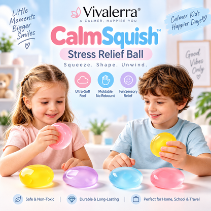 Vivalerra® CalmSquish™ Stress Relief Ball