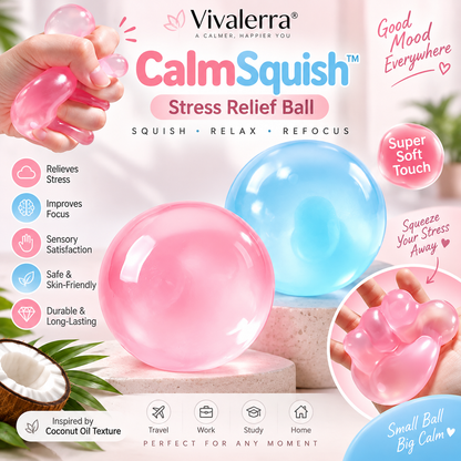 Vivalerra® CalmSquish™ Stress Relief Ball